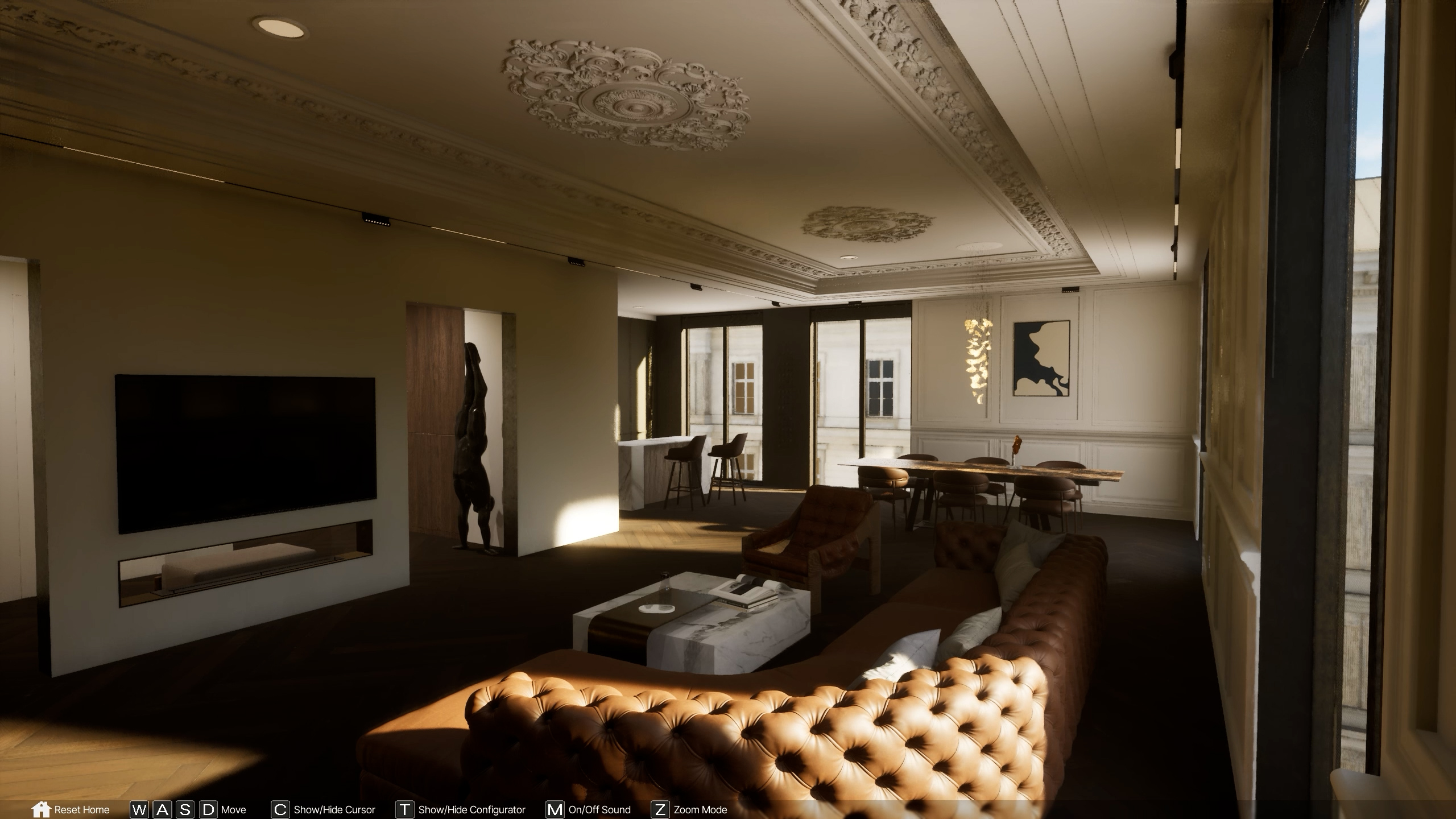 Neoclassic Render Detail
